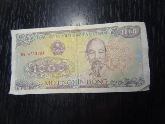 Купити 1000 донгів 1988 В'єтнам