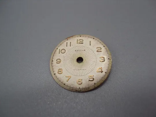 Циферблат металл Весна 17 камней для женских наручных часов диаметр 19 мм №14599 Ціна