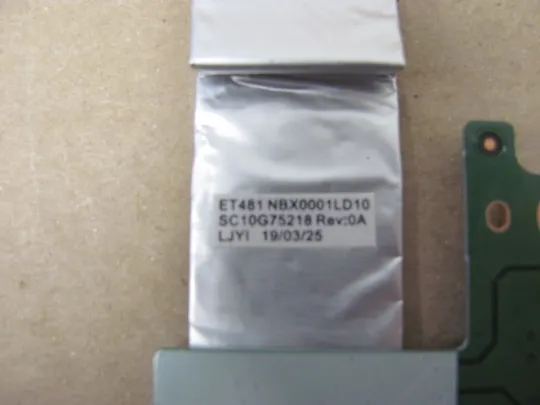 номер1043-10  плата AUDIO SD  ET481 NS-B472 NBX0001LD10 для Lenovo ThinkPad T480S оригінал З аукціону