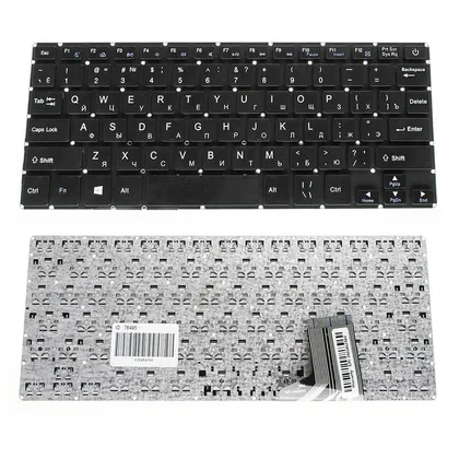 фото, Клавіатура для ноутбука PRESTIGIO (Smartbooks: PSB116C01) rus, black, без фрейма