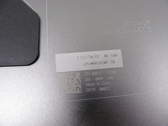 717-5 кришка матриці 0W81TT AM2V7000501  для Dell Precision 7550 M7550  7560 оригінал Торговий майданчик