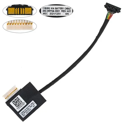 фото, Шлейф для подключения аккумулятора DELL (5410, 5415, 5418) 450.0MY04.0001