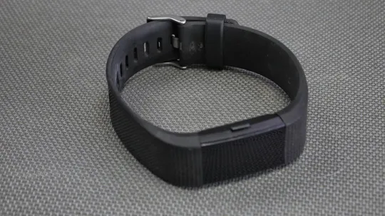 Фитнес-браслет Fitbit Charge 2 Fitness Activity Tracker Large (сменный ремешок черный силикон) Ціна