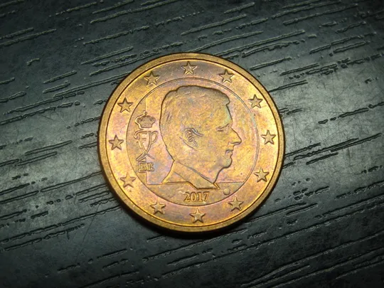 5 євроцентів 2017 Бельгія Ціна