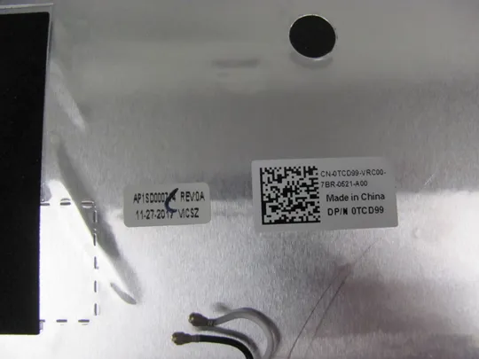 637-3 кришка матриці 0TCD99 0H9K23 для  Dell Latitude E5490 E5480  5491 5495 оригінал в Україні