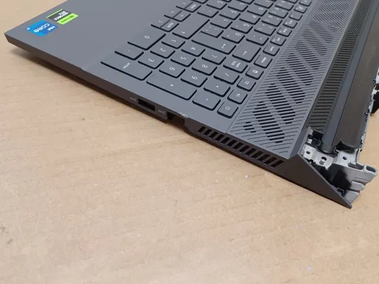 номер1054-3 Кришка панель палмрест 025CCM FA3ZZ000400 AP3ZZ000301 клавіатура робоча для Dell G15  5530 5531 5535 топкейс Верхня панель палмрест cover-C оригінал З аукціону