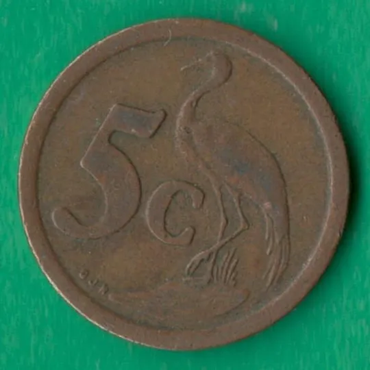 Купити 5 центів 1992 року ПАР [М]