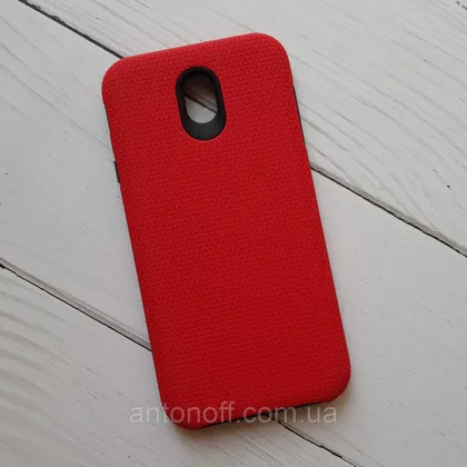 фото, Чехол Samsung J730F Galaxy J7 2017 для телефона протиударний Red