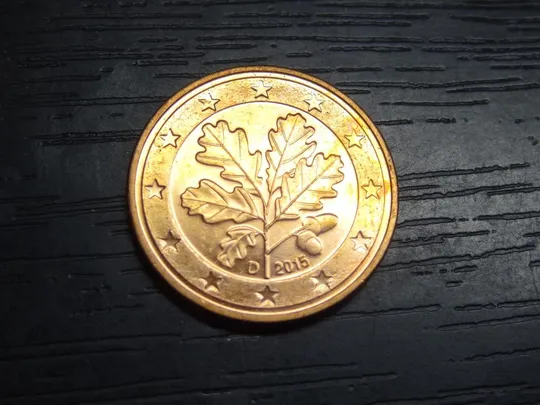 5 євроцентів 2015 D Німеччина Ціна