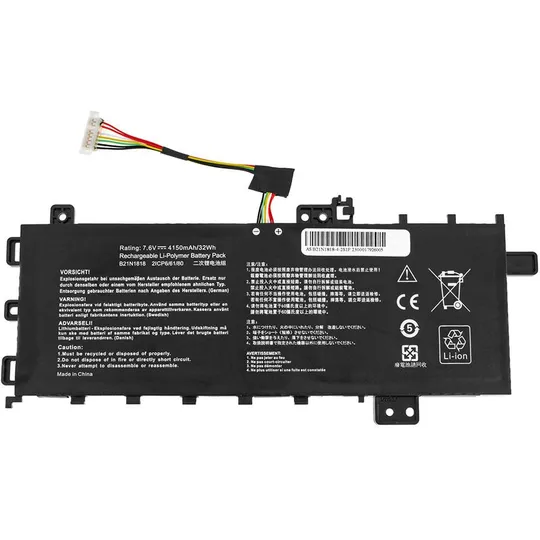 Батарея для ноутбука ASUS B21N1818 (ВЕРСІЯ 1) (X512UA, X512UB, X512UF) 7.6V 4110 mAh 32Wh black З аукціону