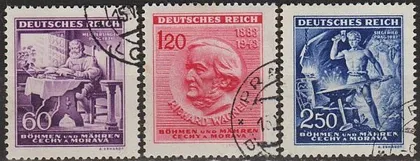 фото, 1943 - Рейх - Богемія - Зимова допомога Mi.114-16 _гаш _3,0 €