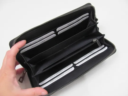 Клатч-гаманець унісекс Чорний  (8) З аукціону