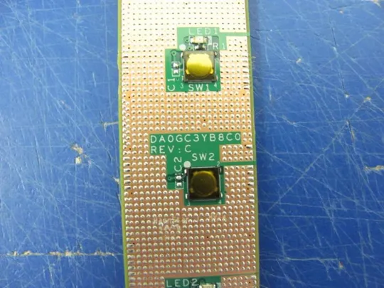 №233-4 плата кнопки ВКЛ DA0GC3YB8C0 для LENOVO L512 L510, L512, SL510 оригінал З аукціону