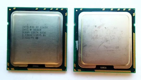 Процессор 4х ядра / 8х потоков Xeon Intel E5620 2.40-2.66GHz/ 12M/ 5.86GT/s LGA1366 80W Вживане Ціна