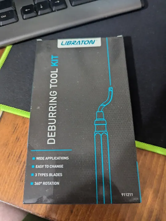 НІЖ ДЛЯ ЗНЯТТЯ ФАСКИ І ЗАДИРОК (ШАБЕР, РИМЕР, ФАСКОЗНІМАЧ), LIBRATON DEBURRING TOOL для 3D друку SKU: 911211 Ціна