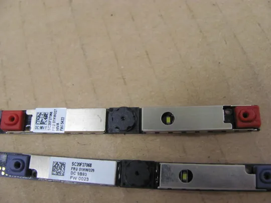 687-19 WEB камера SC20F27068 01HW029 01HW027 для Lenovo ThinkPad T590 P15S P53S T15 L480 E580, E585, E590, E595 L480 L490 оригінал Продаж