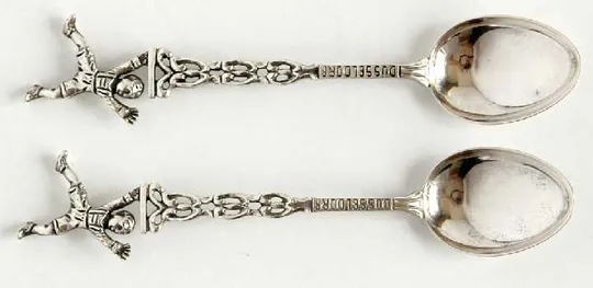 Срібні ложечки Dusseldorf Jungen 2 штуки 835 проба Ціна