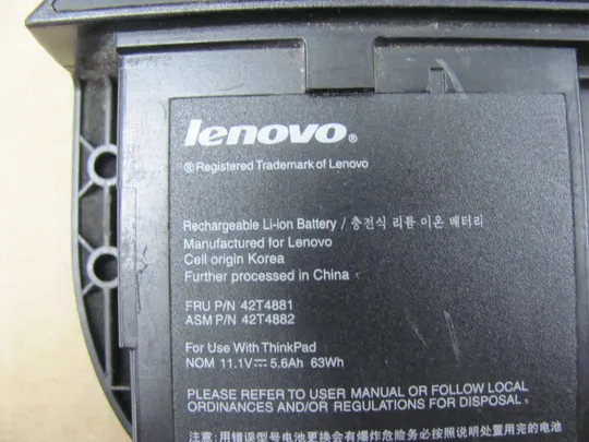 Оригінал АКБ, Акумуляторна батарея, живлення, battery 42T4878 42T4879 42T4881 42T4882 11.1V 63WH для LENOVO ThinkPad X230T X220T X220i X230i Lenovo X220 X230 X220i X230i Tablet З аукціону