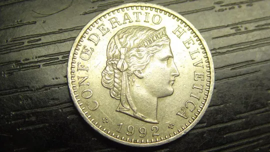 20 рапенів 1992 Швейцарія Ціна