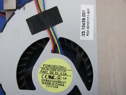 Купити номер0013-3 система охолодження,Кулер,Охолоджувальний блок,Охолоджувальна система 60.4GU23.002 23.10439.001 для MEDION Akoya P6630 оригінал