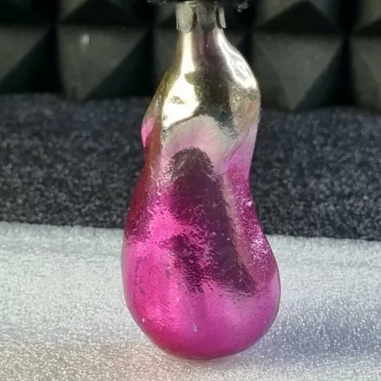 фото, Елочное украшение «баклажан» (ссср)