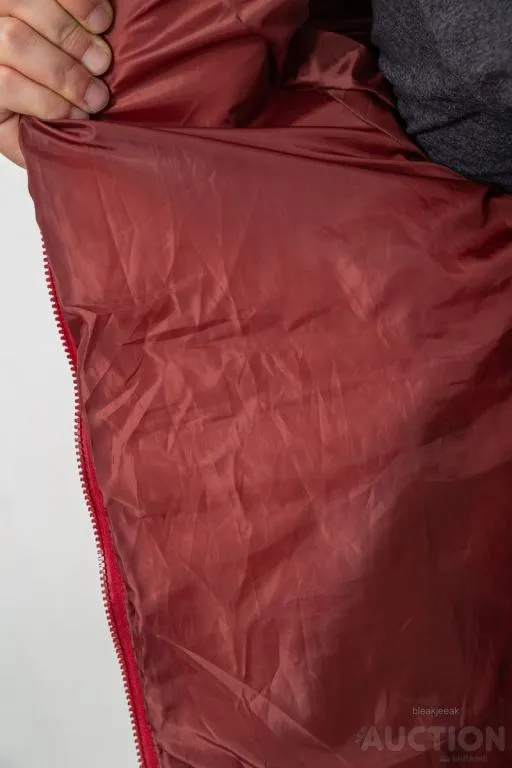 Куртка мужская демисезонная, цвет бордовый, 244R070 Інтернет-аукціон