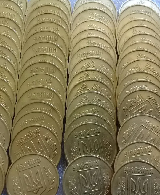 Купити (2476) 25 копійок 1992 3БАм, нечаста - 75 монет в хорошому стані, одним лотом (25 копеек 1992 3БАм опт)