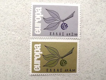 фото, Серія поштових марок Греція " Європа СЕРТ " 1965 рік **