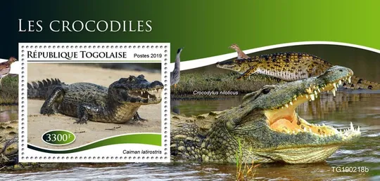 Того-Крокодилы-2019. Чистый полный красивый комплект. MNH. Ціна