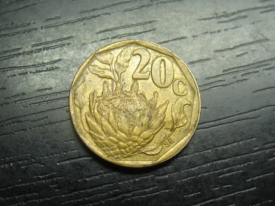 20 центів 1993 Південна Африка Ціна