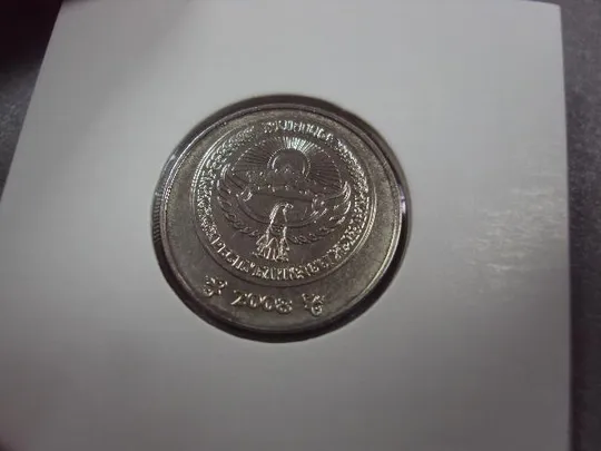 монета киргизия 3 сом 2008 №8217 Продаж