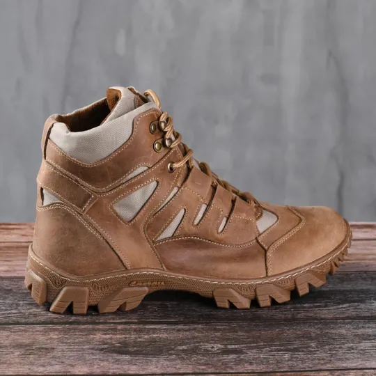 Ботинки военные тактические ВСУ (ЗСУ) 7527 42 р 27,5 см коричневые Продаж