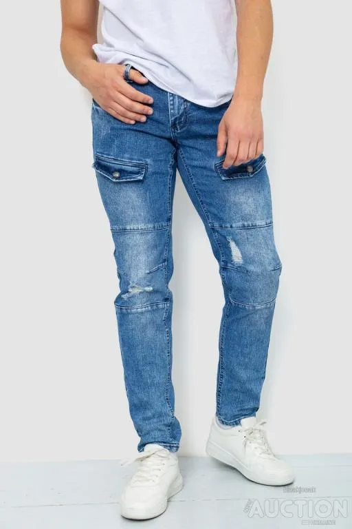 Джинсы мужские, цвет синий, 129R8332 Ціна