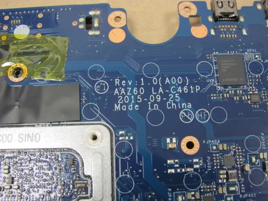 594-11  материнська плата AAZ60 LA-C461P SR2F0 i5-6300U  для Dell Latitude E7470  7470 оригінал Торговий майданчик