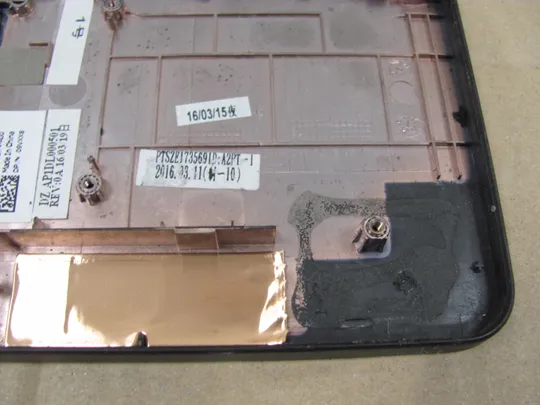 592-6  Кришка панель палмрест тачпад 09VXX8 для Dell Latitude E7470  оригінал Інтернет-аукціон