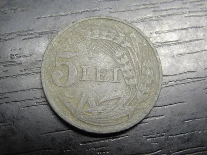 фото, 5 леїв Румунія 1942