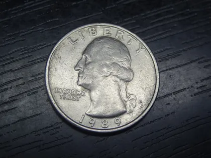 фото, 1/4 долара США 1989 P