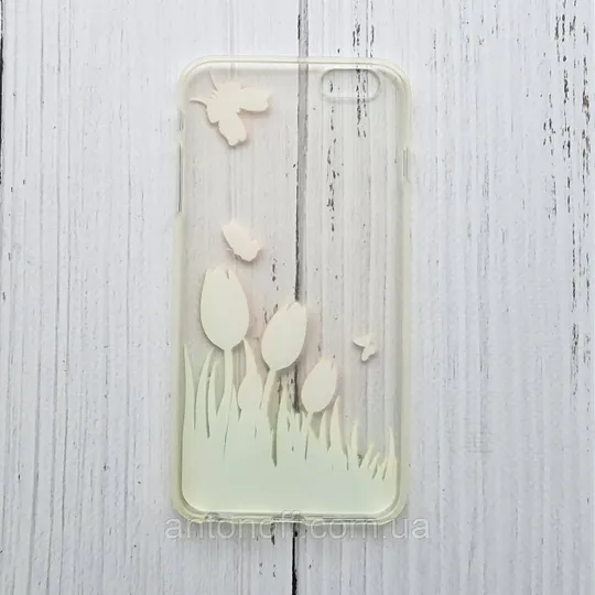 Купити Чохол (накладка) Apple iPhone 6 Plus / iPhone 6S Plus для телефону силіконовий прозорий