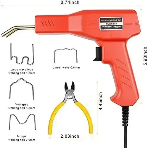 Купити Гарячий степлер для зварювання пластику (PW-H50)