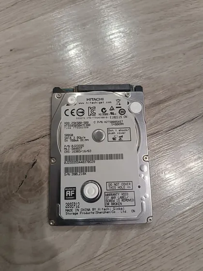 фото, Жорсткий диск 2.5" Hitachi Laptop Thin 500 GB Sata 2 (Z5K500-500)