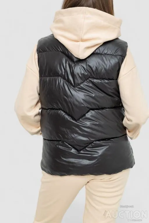 Жилет женский, цвет черный, 244R7011 Продаж