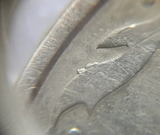 (6478) 50 копійок 1994 1.2АЕм різновид викрошок на вінку між 7 та 8 гронами(50 копеек 1994 1.2АЕм брак) Продаж