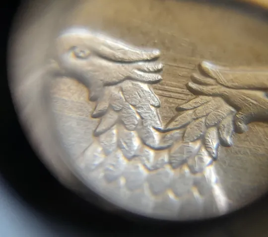 (7973) 1 рубль 1992 РФ, М, царапини штемпеля на аверсі Інтернет-аукціон