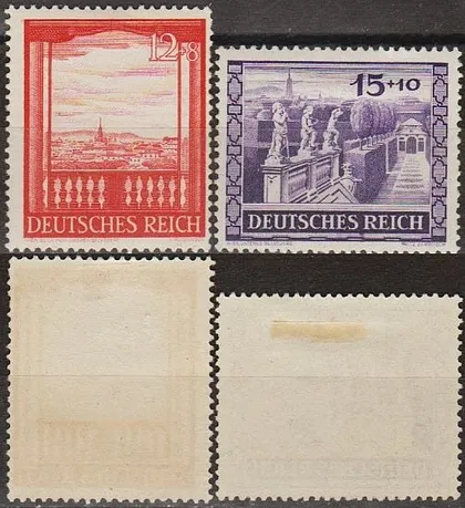 фото, 1941 - Рейх - Ярмарок у Відні Mi.804-805 *