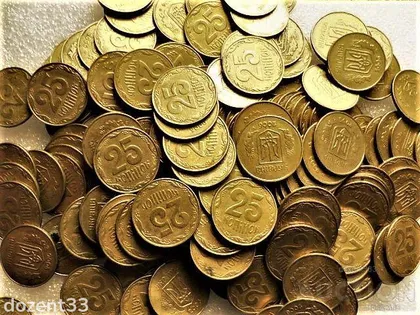 фото, 25 копійок 2006 рік Україна " 100 штук одним лотом "