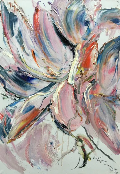 фото, Картина: "Рододендрон"