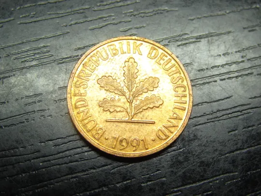 2 пфеніга ФРН 1991 A Ціна