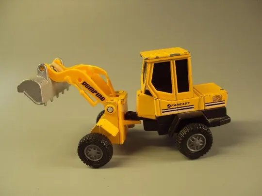 машинка грейдер dumping fareast высота 6 см, длина 11 см №10815 Ціна