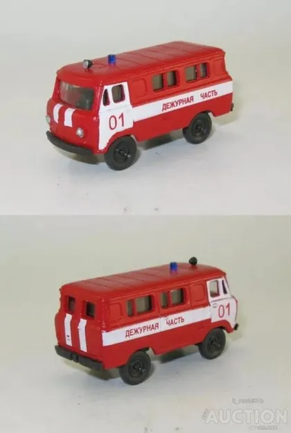 фото, УАЗ-452 Дежурная часть - 1:87 H0
