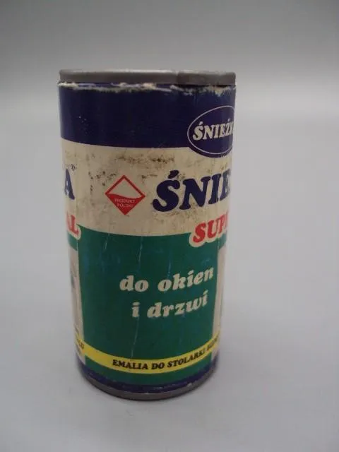 Коробочка от краски по металлу Sniezka supermal для окон и дверей высота 5,2 см №14580 Характеристики